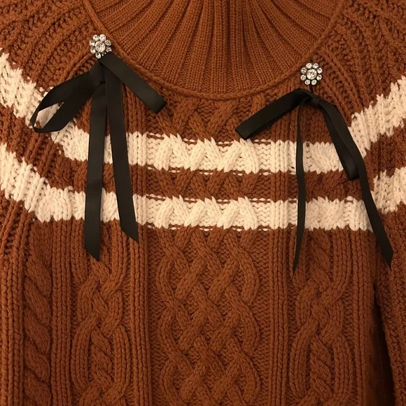 Anthropologie Maeve Cableknit Sweater (MP) - Picture 2 of 4